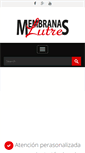 Mobile Screenshot of lu3membranas.com.ar